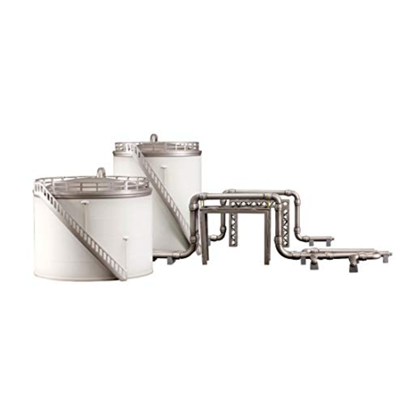 Non Scale Plastic Kit Industrial Area A (Storage Tanks)