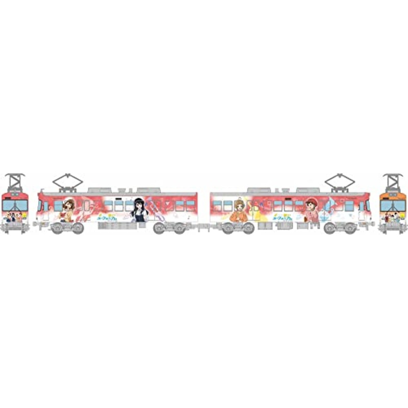 Railway Collection Keihan Electric Railway Otsu Line Type 600 4th Edition "Sound! Euphonium" Wrapping Train 2022 2 Car Set