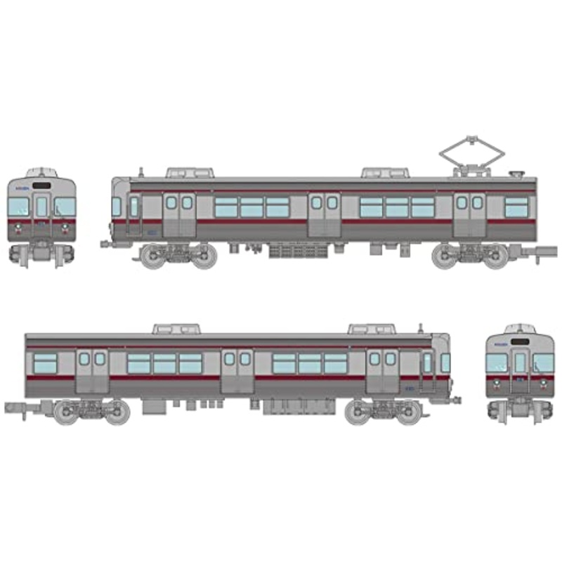 Railway Collection Nagano Electric Railway 3500 Series N8 Formation Retirement Memorial 2 Car Set