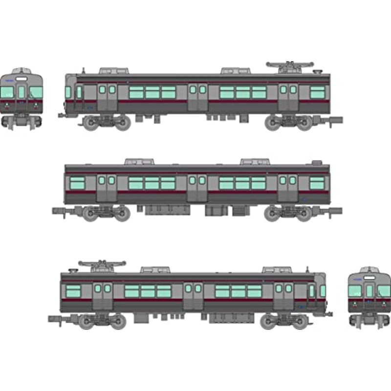Railway Collection Nagano Electric Railway 3600 Series L2 Formation Retirement Memorial 3 Car Set