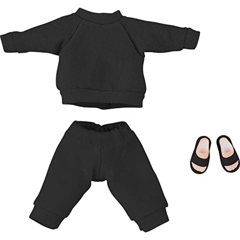 Nendoroid Doll Outfit Set Sweatshirt and Sweatpants (Black)