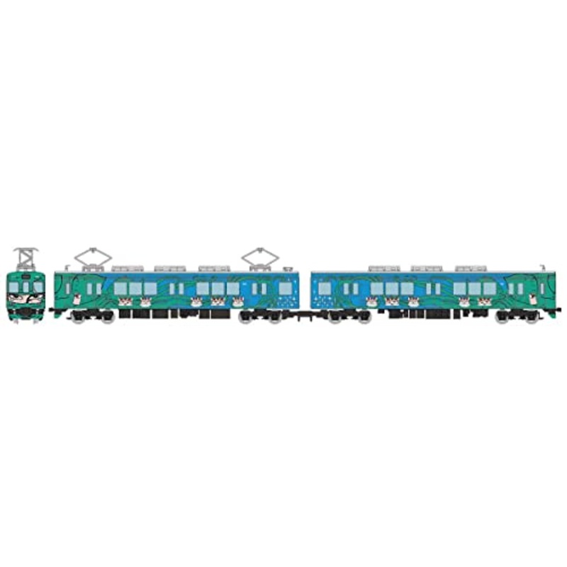 Railway Collection Iga Railway 200 Series 205 Formation (Ninja Train Green) 2 Car Set D