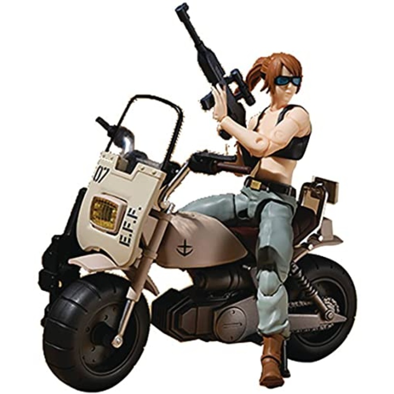 G.M.G. "Mobile Suit Gundam The 08th MS Team" Earth Federation Force V-SP09 Earth Federation Soldier & Earth Federation Force Soldier's Bike