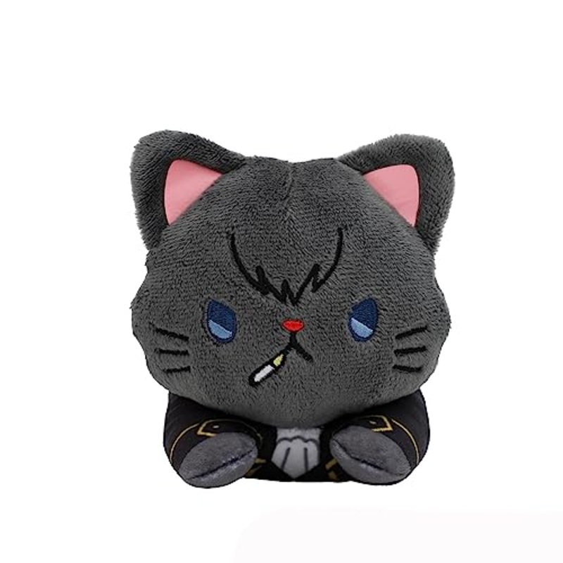 Gintama withCAT Plush with Eye Mask -Nesoberi- Hijikata Toushirou