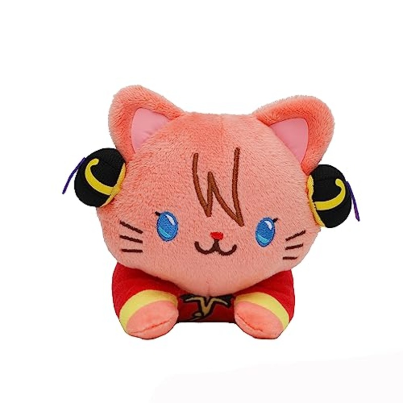Gintama withCAT Plush with Eye Mask -Nesoberi- Kagura