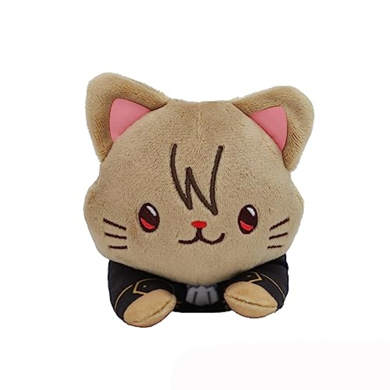 Gintama withCAT Plush with Eye Mask -Nesoberi- Okita Sougo