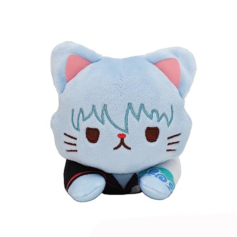 Gintama withCAT Plush with Eye Mask -Nesoberi- Sakata Gintoki
