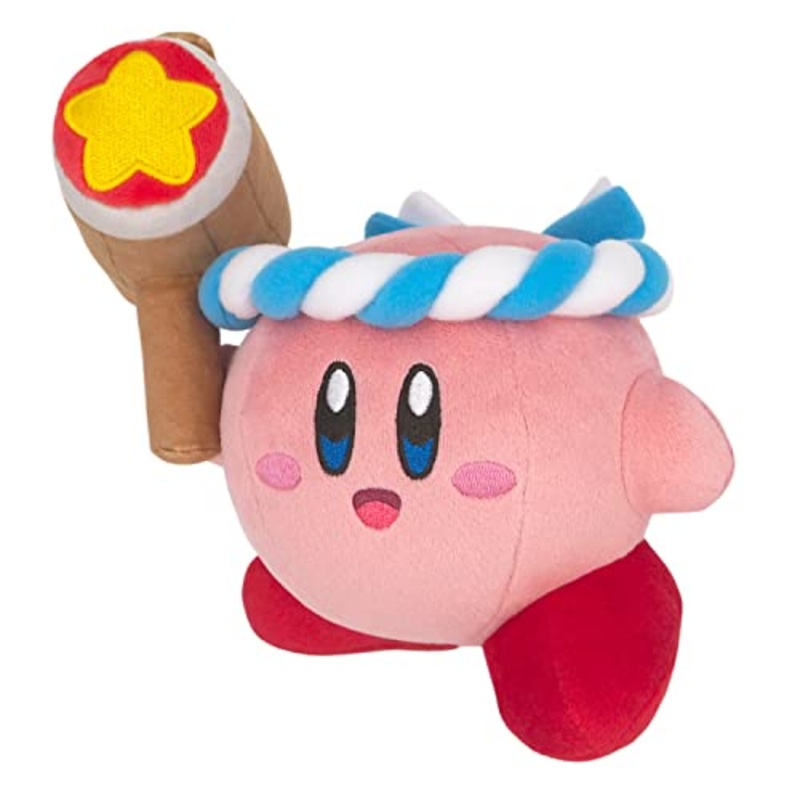 Kirby's Dream Land ALL STAR COLLECTION Plush KP62 Hammer Kirby (S Size)