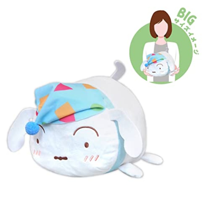 CYS-30 "Crayon Shin-chan" Potekoro Mascot Big -Matching Pajamas- C Pajamas Shiro