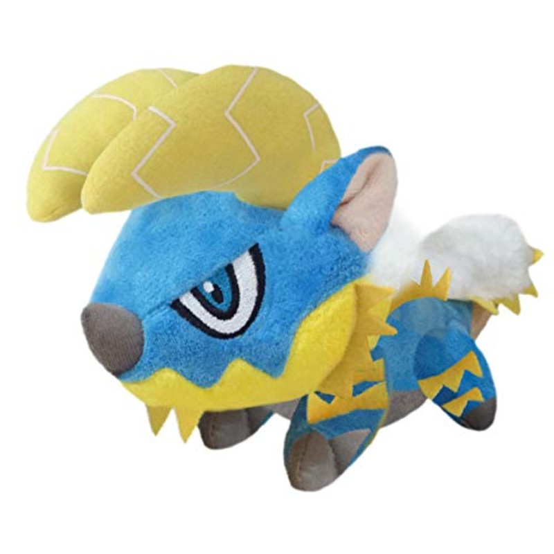 Monster Hunter Deformed Plush Zinogre (Reprint Edition)