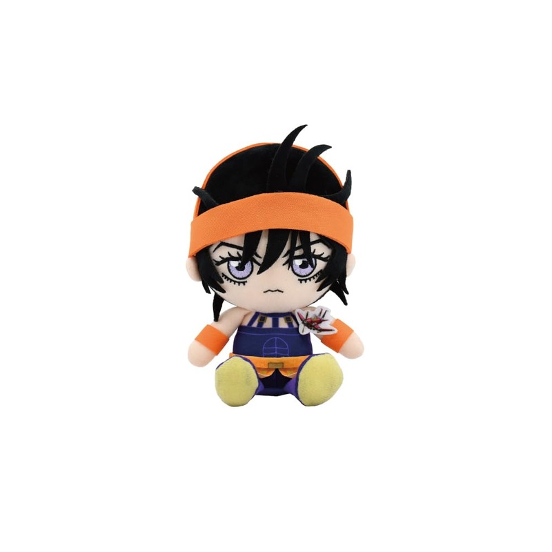 "JoJo's Bizarre Adventure" Chibi Plush Narancia Ghirga & Aerosmith