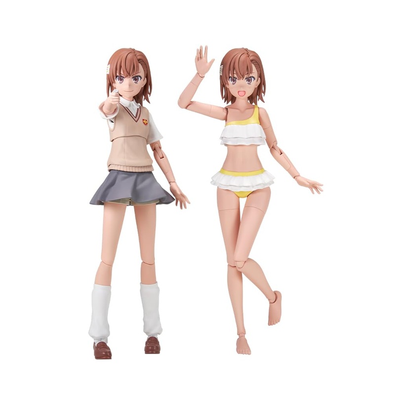KADOKAWA PLASTIC MODEL SERIES "A Certain Scientific Railgun T" Misaka Mikoto DX Ver.