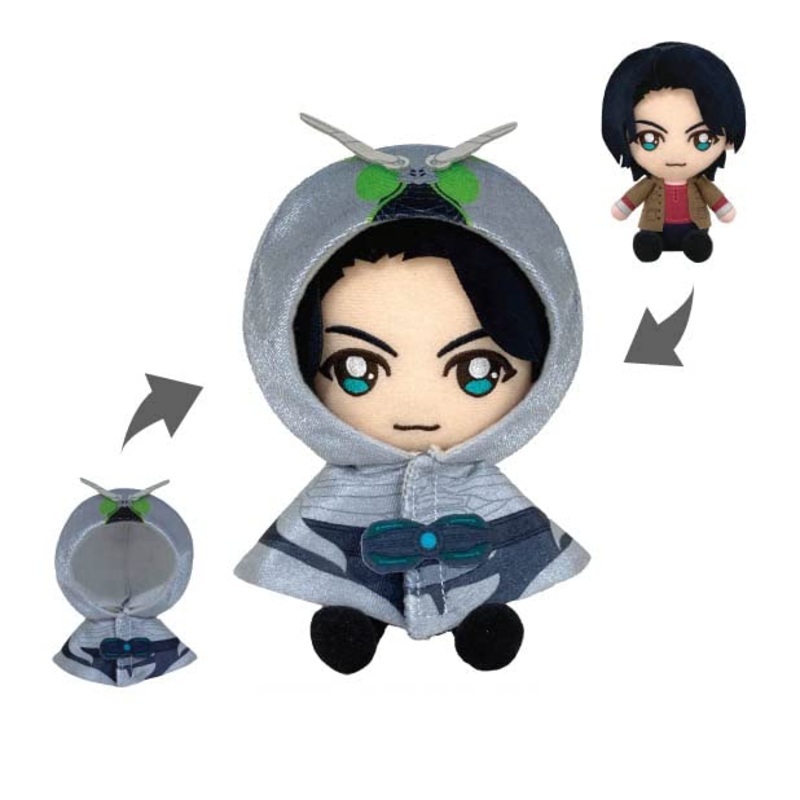 Kamen Rider Black Sun Chibi Plush UCHI-NOCO Set Kamen Rider Shadow Moon