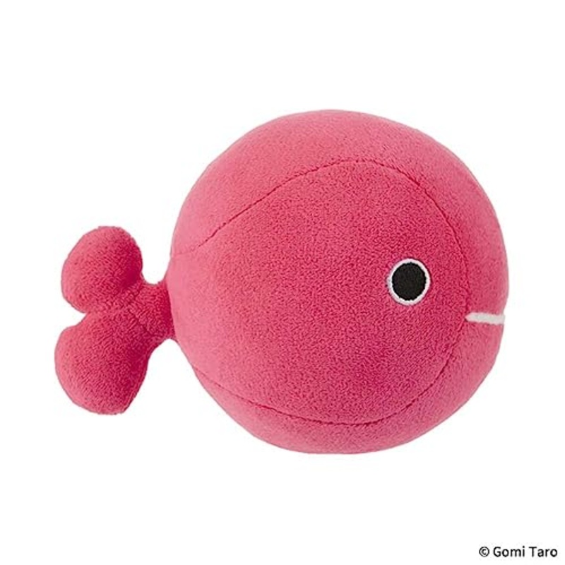 Little Red Fish Runs a Way Mocchiri Plush S