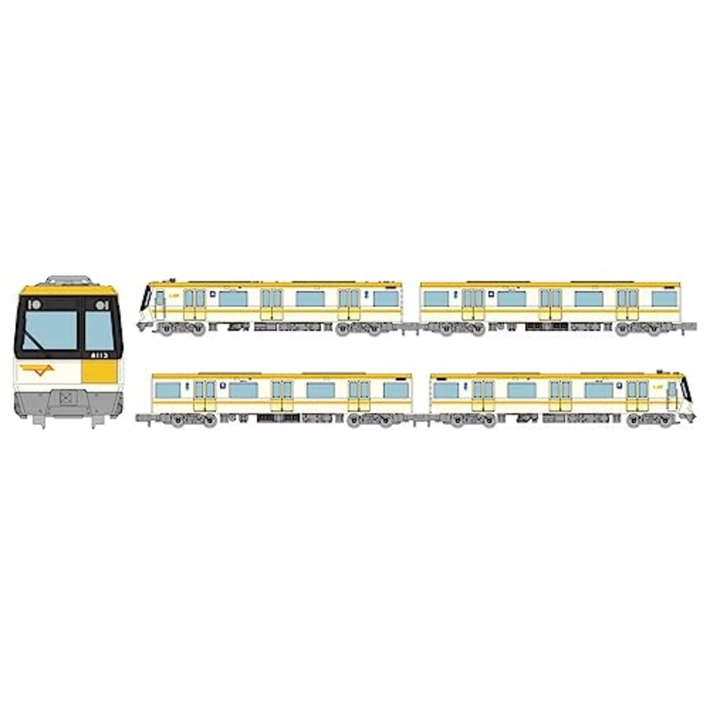 Linear Subway Collection Osaka Metro 80 Series (Imazatosuji Line, 13 Formation) 4 Car Set A