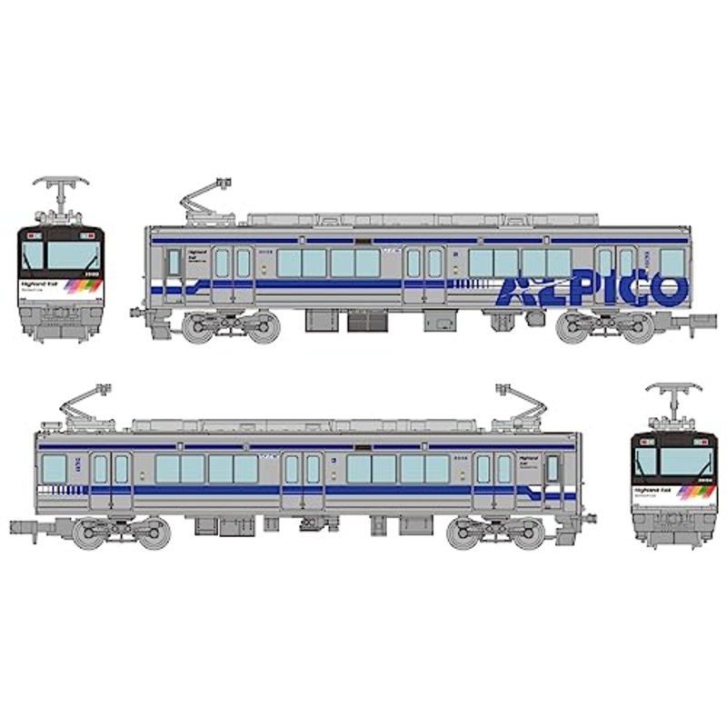 Railway Collection Alpico Kotsu Kamikochi Line Type 20100 2 Car Set