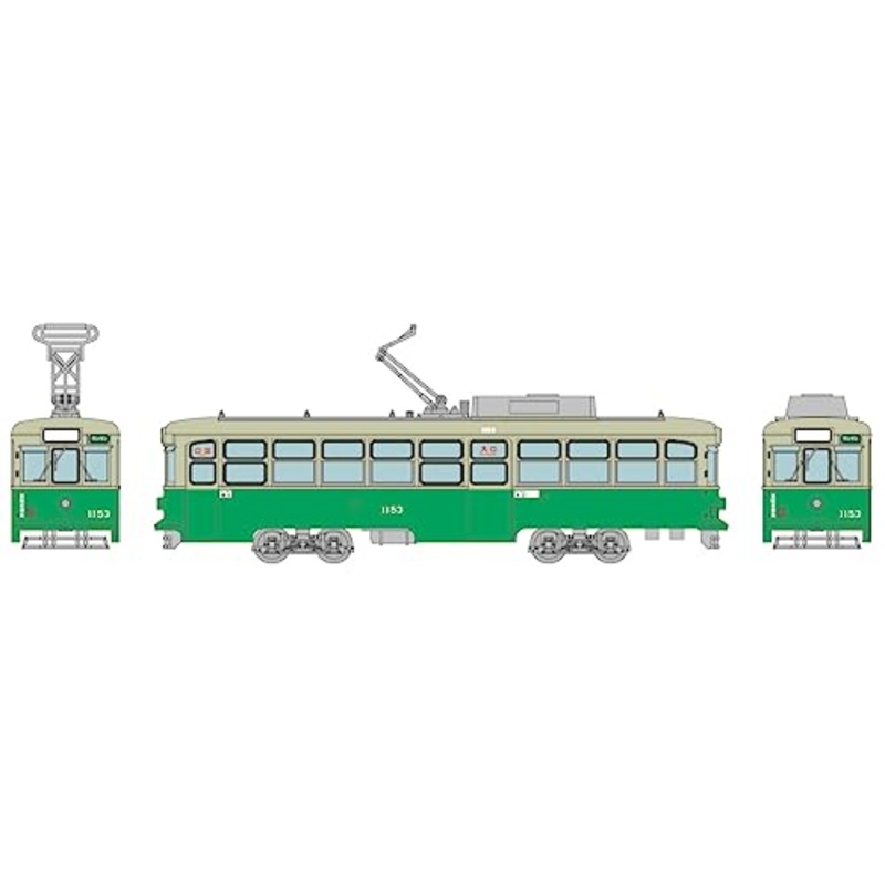 Railway Collection Hiroshima Electric Railway Type 1150 No. 1153