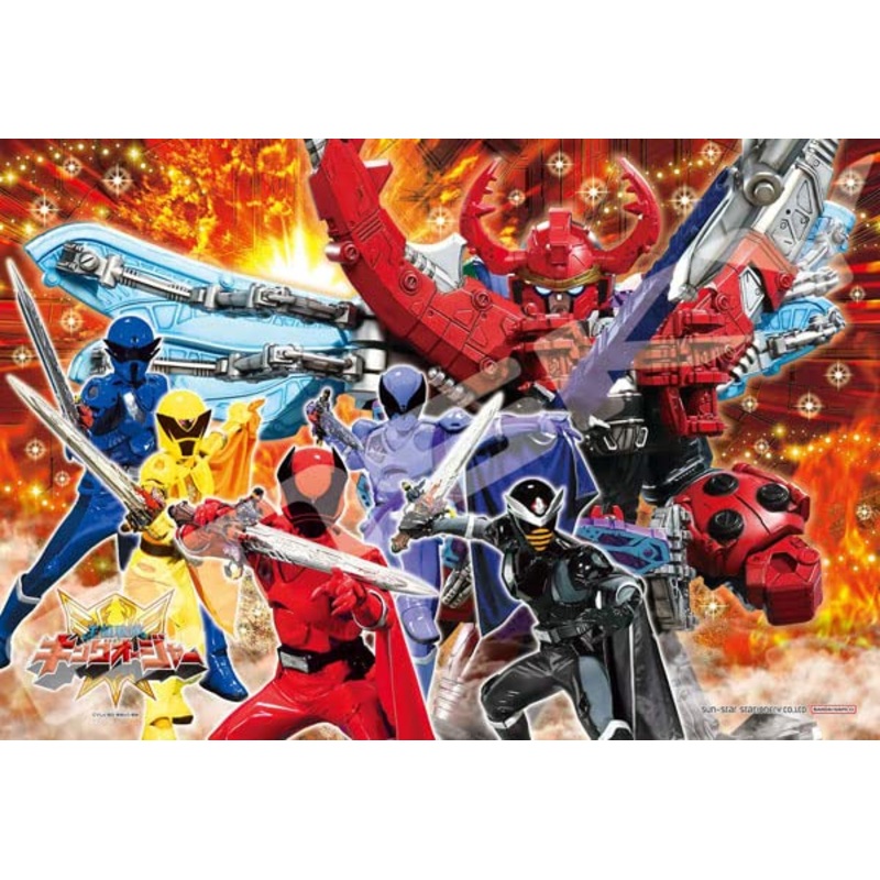 "Ohsama Sentai King Ohger" Jigsaw Puzzle 108 Large Piece 108-L790 Come Down! King Ohger