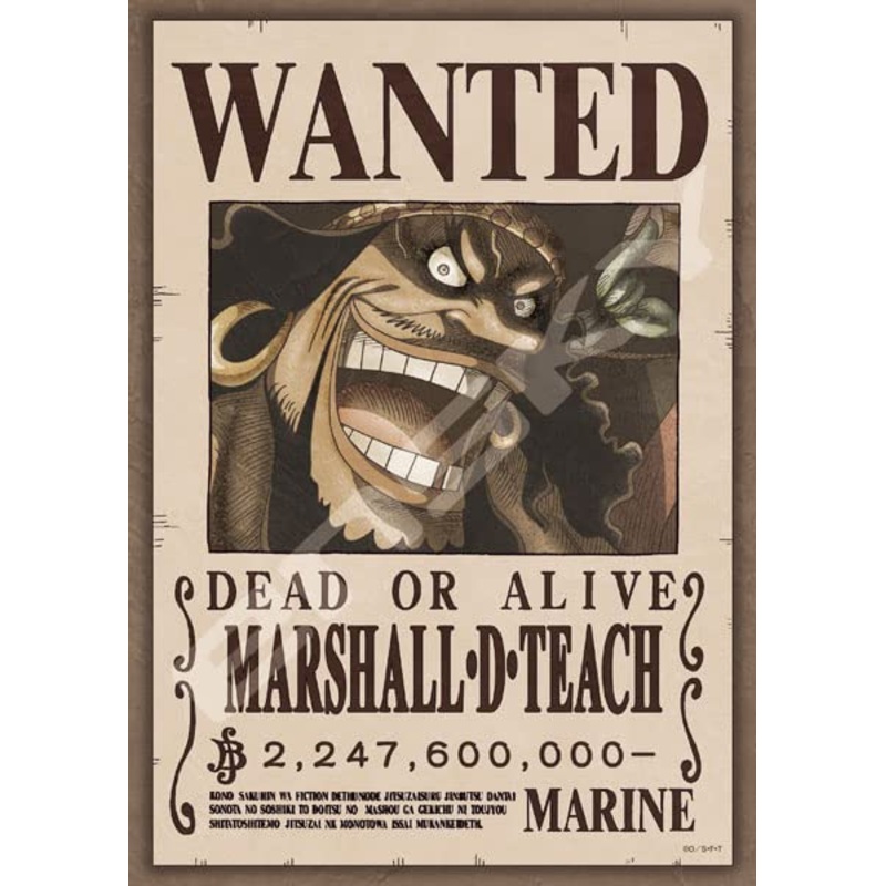 "One Piece" Jigsaw Puzzle 208 Piece 208-105 Bounty 2,247,600,000 Berries