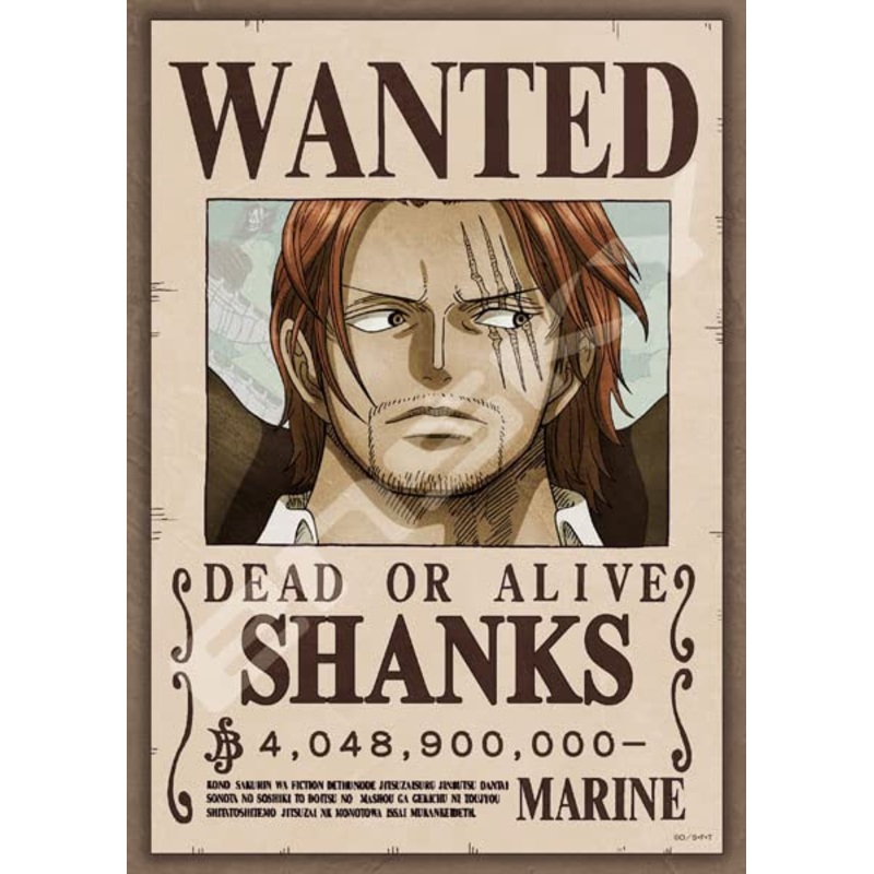 "One Piece" Jigsaw Puzzle 208 Piece 208-106 Bounty 4,048,900,000 Berries