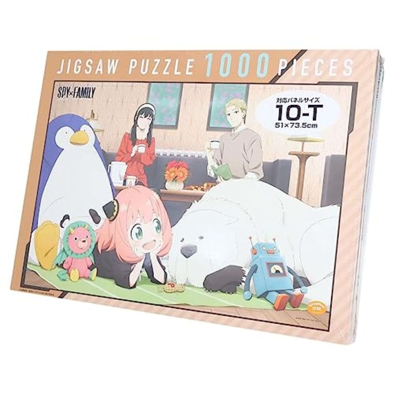 "SPY x FAMILY" Jigsaw Puzzle 1000 Piece 1000T-366 Relaxing Moment