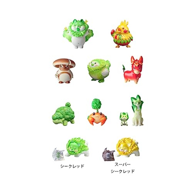 DODOWO VEGETABLE FAIRY SERIES TRADING FIGURE VOL. 3