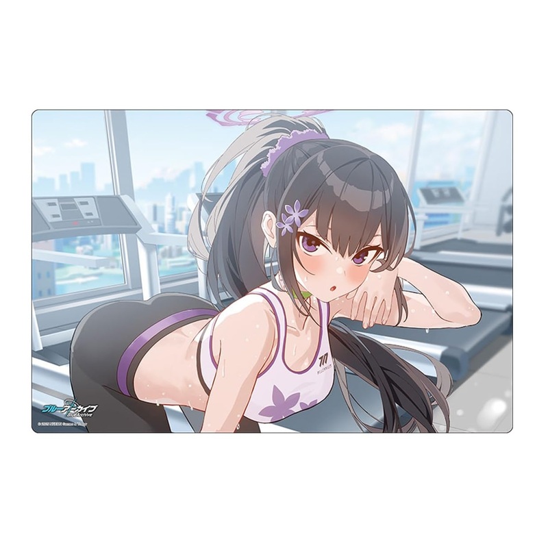 Bushiroad Rubber Mat Collection V2 Vol. 1557 "Blue Archive" Sumire Memorial Lobby Illustration Ver.
