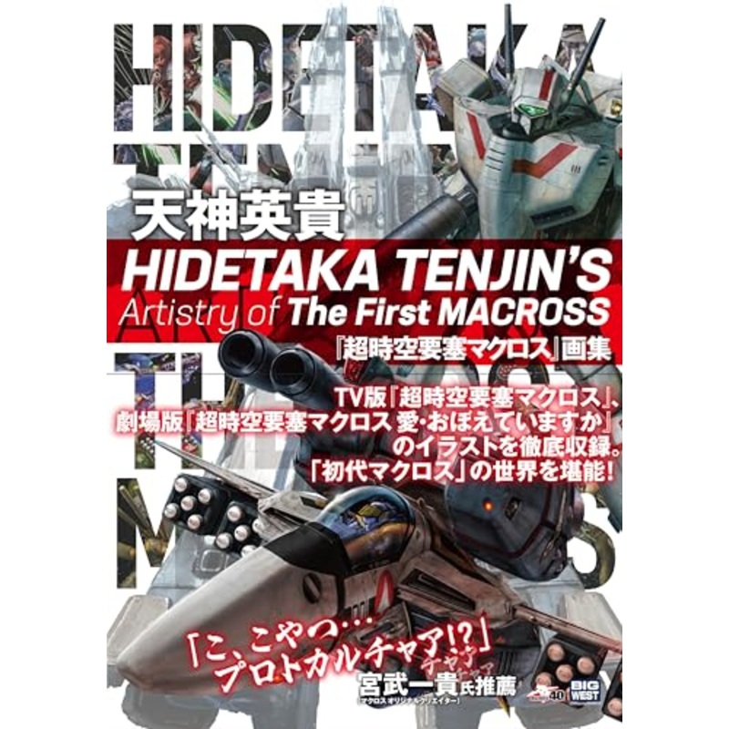HIDETAKA TENJIN'S Artistry of The First MACROSS (Book)
