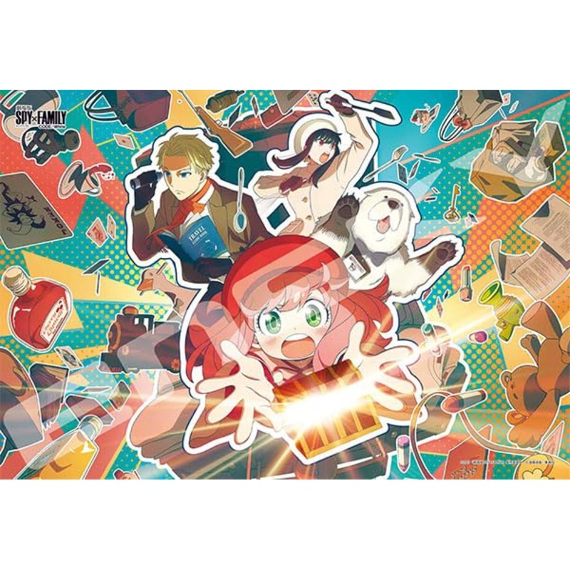 "SPY x FAMILY CODE: White" Jigsaw Puzzle 108 Large Piece 108-L796 SPY x FAMILY CODE: White