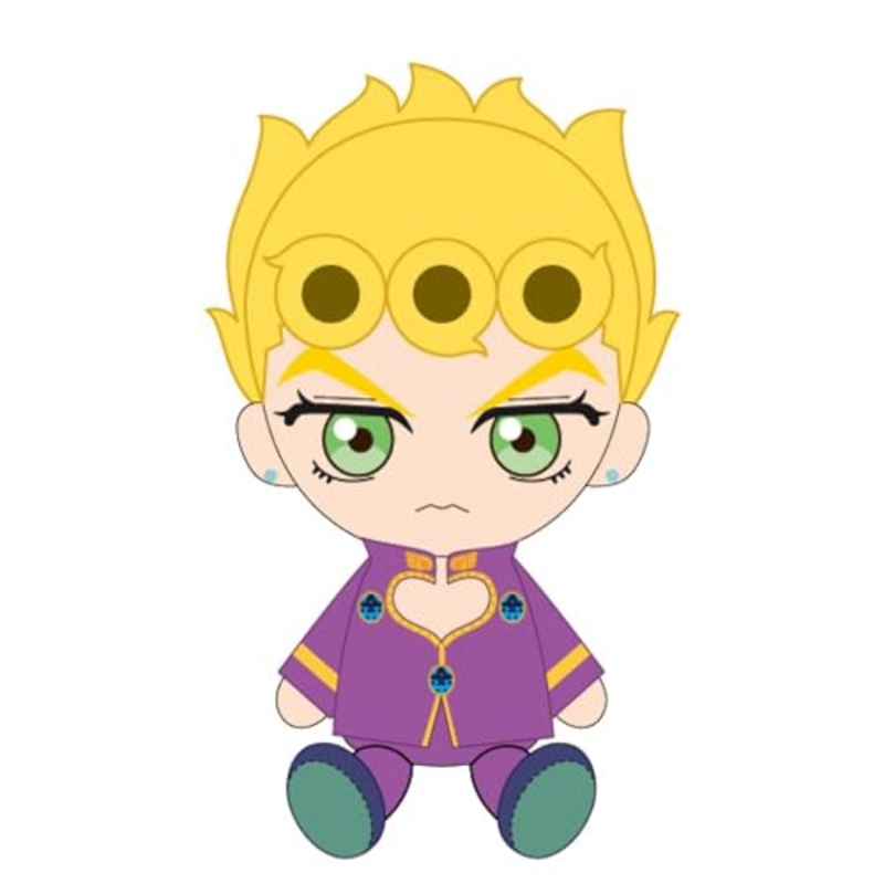 "JoJo's Bizarre Adventure Golden Wind" Chibi Plush Giorno Giovanna
