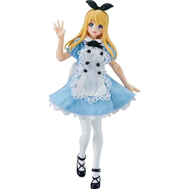 figma Styles figma Female Body (Alice) with Dress + Apron Outfit