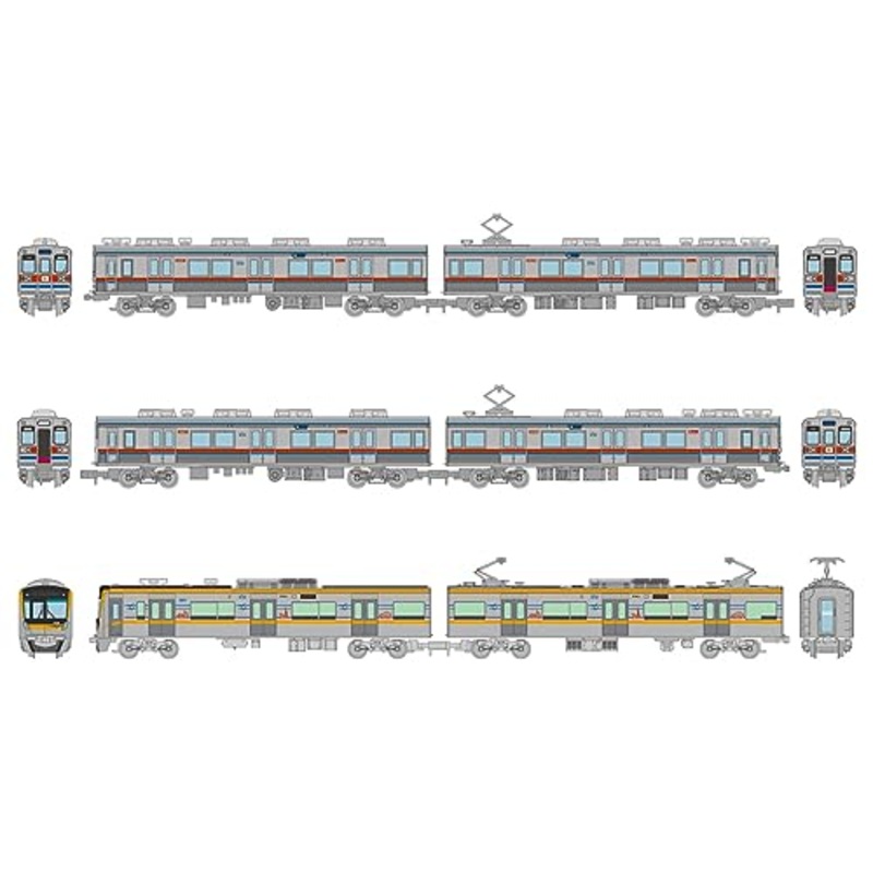 Railway Collection Keisei Electric Railway Type 3600 & Type 3100 New Vehicle Forwarding Train 6 Car Set
