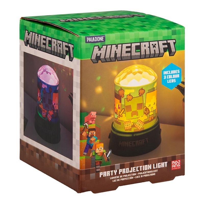 MINECRAFT - Lampe  Projection Festif 13cm