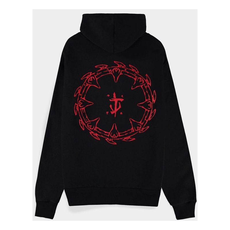 Doom Hoodie Doom Zipper Symbol Size S