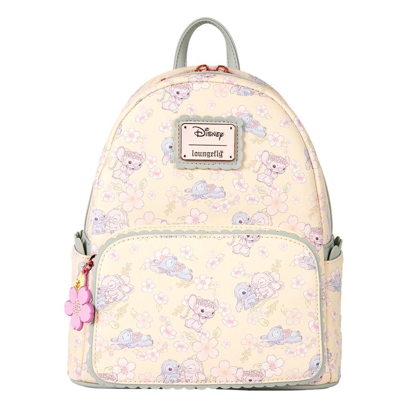 Disney by Loungefly Backpack Mini Cute Stitch Cherry Blossom