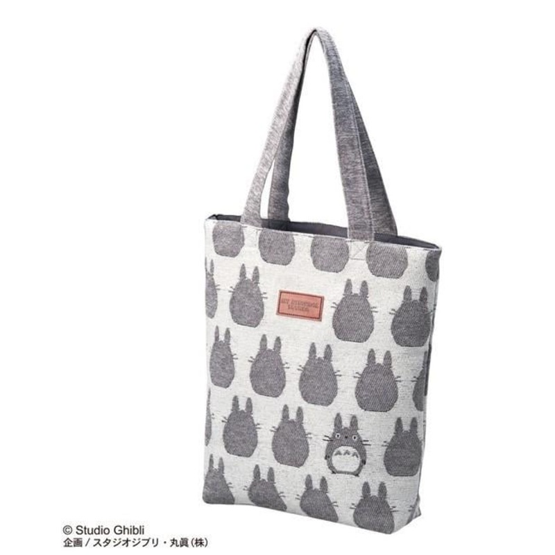 MON VOISIN TOTORO - Totoro Gris - Tote Bag 35x33x8.5cm