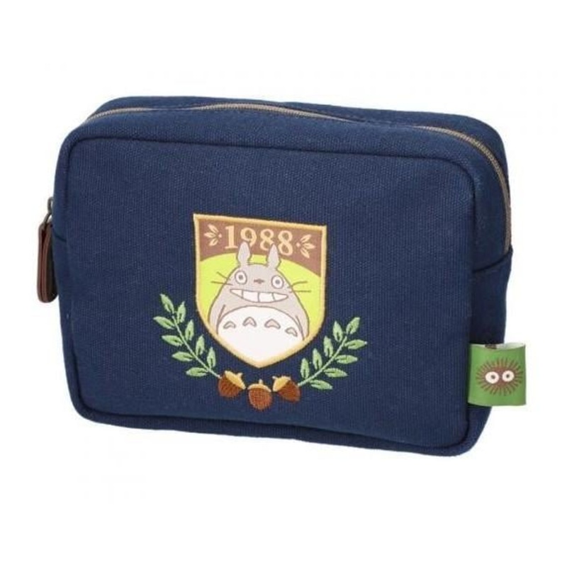 MON VOISIN TOTORO - Ecusson Totoro - Trousse 13x17x5cm