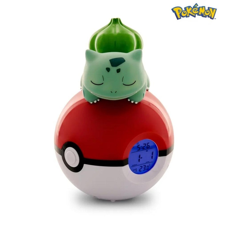 POKEMON - Bulbizarre Pokeball - Rveil avec lampe LED