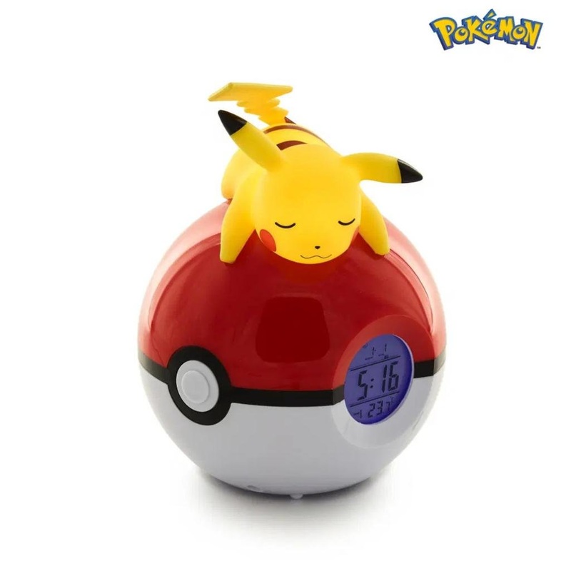 POKEMON - Pikachu Pokeball - Rveil avec lampe LED
