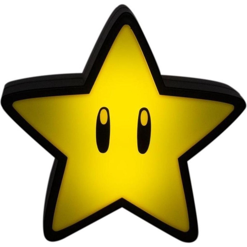SUPER MARIO - Super Etoile - Lampe avec son