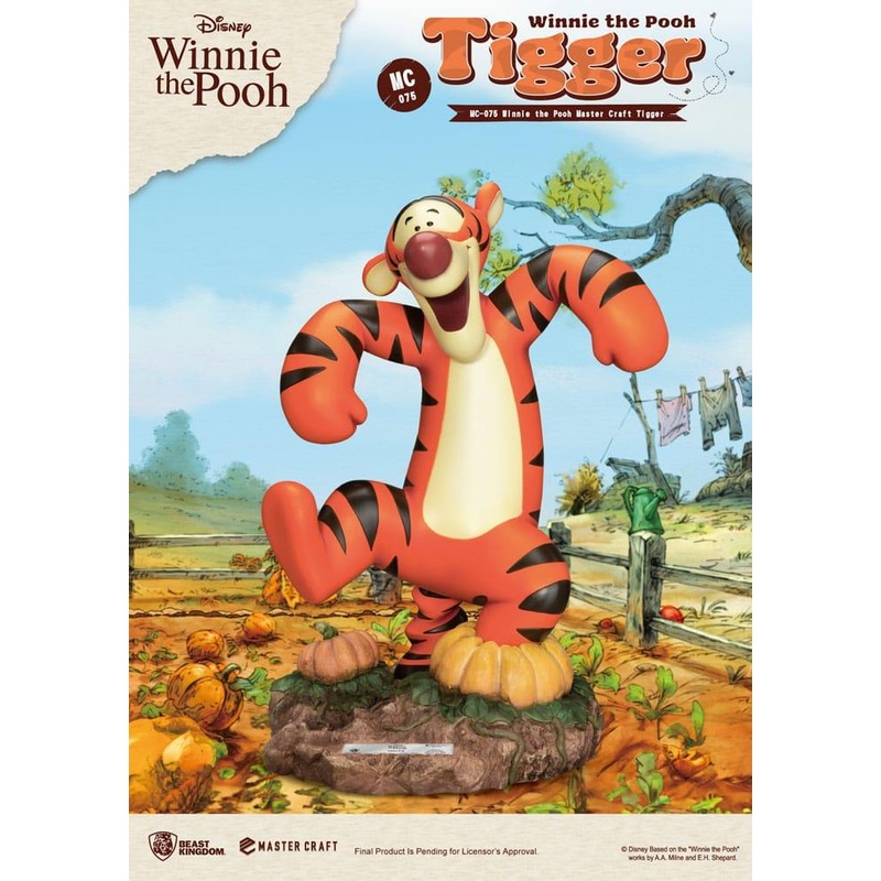 WINNIE L'OURSON - Tigrou - Statuette Master Craft 39cm