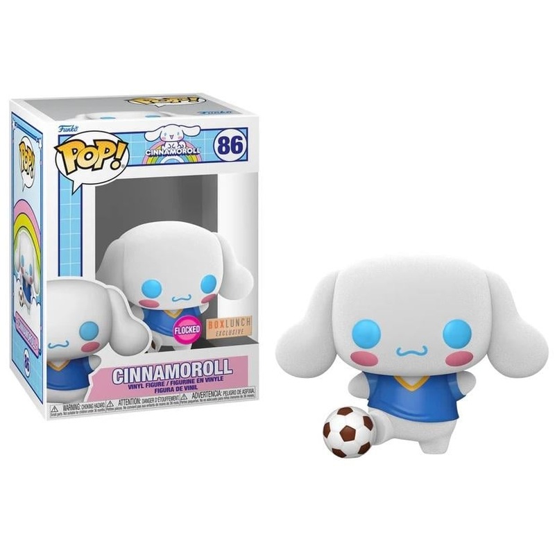 HELLO KITTY - POP Sanrio N 86 - Cinnamoroll avec balle de Foot (FL)
