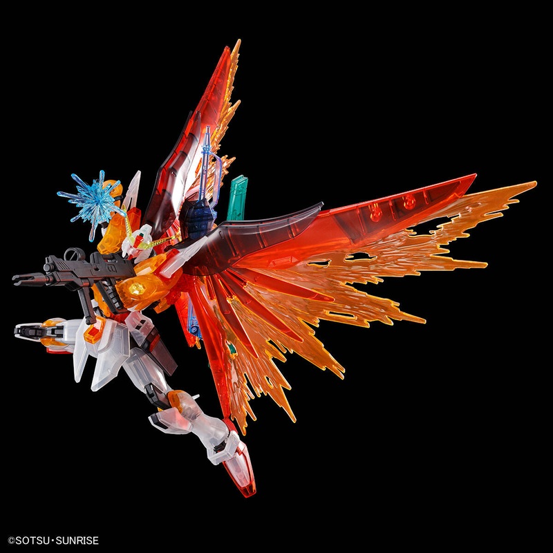 HG 1/144 ZGMF-X42S-Revolution Destiny Gundam (Heine Westenfluss Custom)(Clear Color) P-Bandai