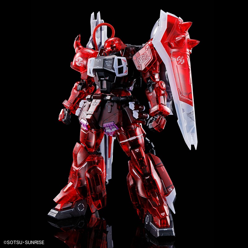 MG 1/100 Gunner Zaku Warrior (Luna Maria Hawke) [Clear Color] Gundam Base Limited *PRE-ORDER*