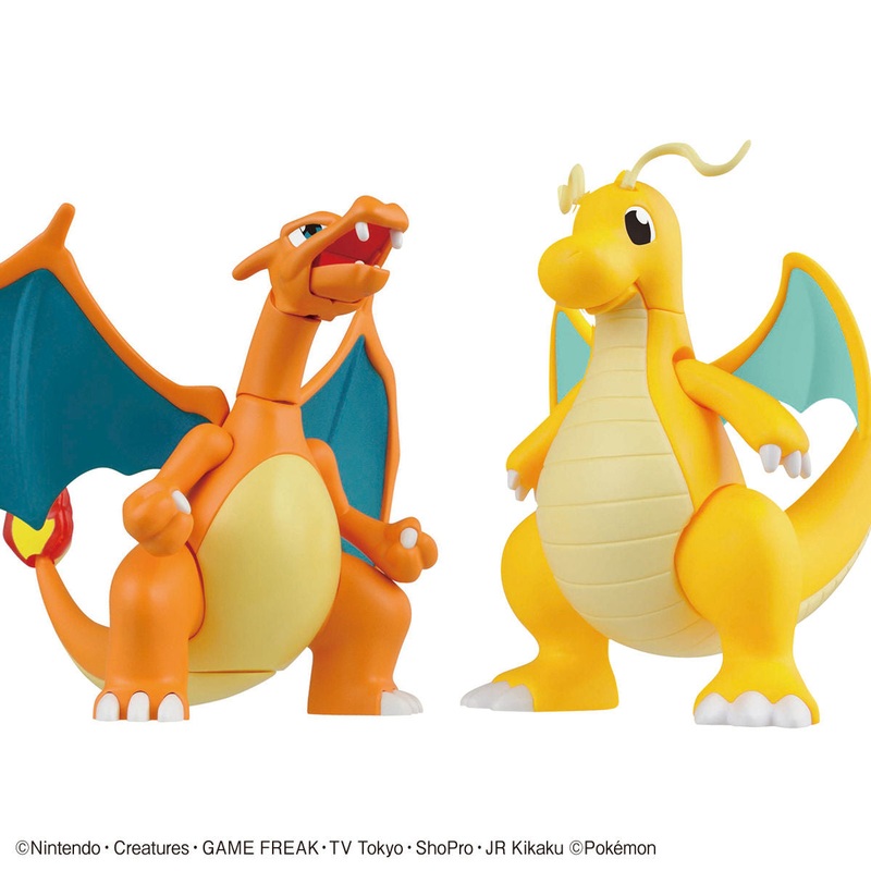 Pokmon Charizard (Battle Ver.) & Dragonite