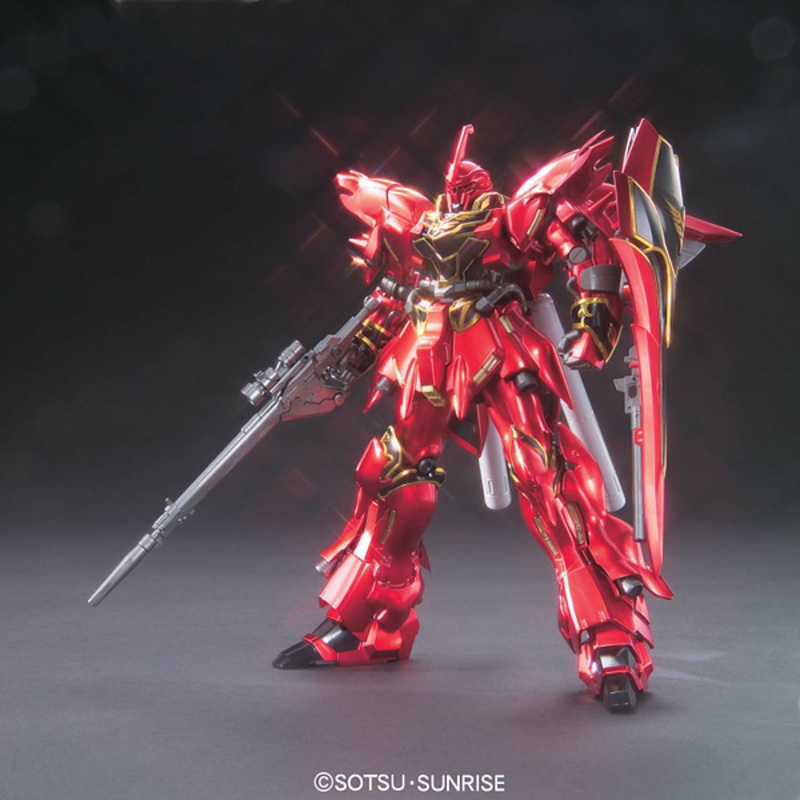 HG MSN-06S Sinanju (Titanium finish) 1/144