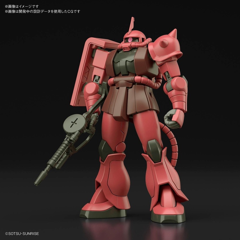 HG Char's Zaku II MS-06S 1/144