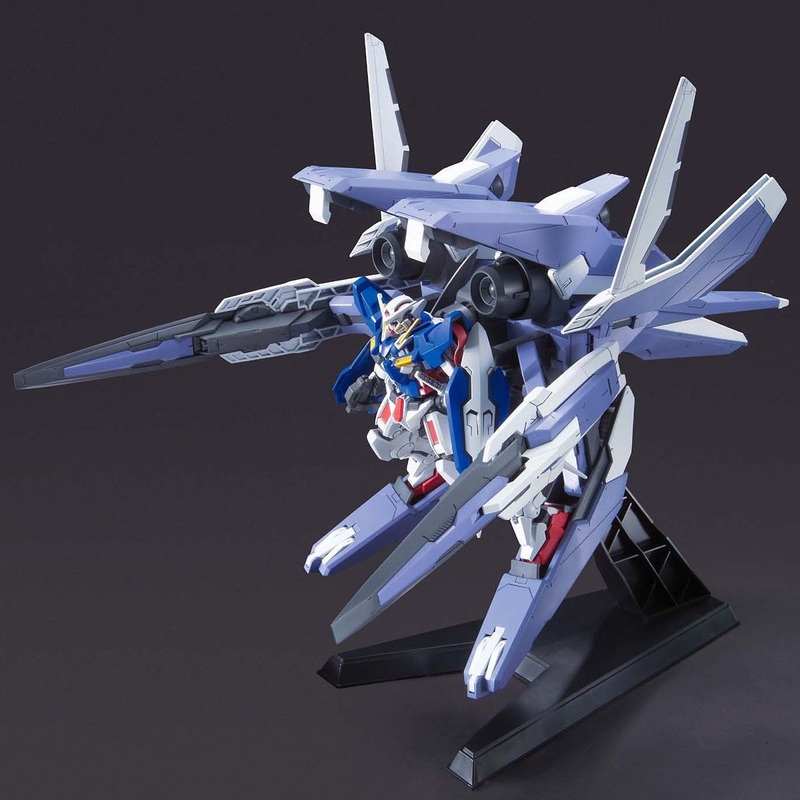 HG Gundam GN Arms Type E + Gundam Exia (Trans-am Mode) 1/144