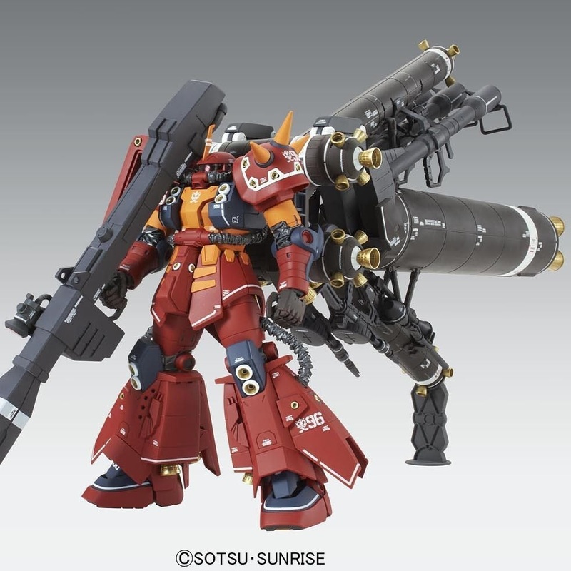 MG MS-06R Zaku High Mobility Type Psycho Zaku Ver. Ka (Gundam Thunderbolt) 1/100