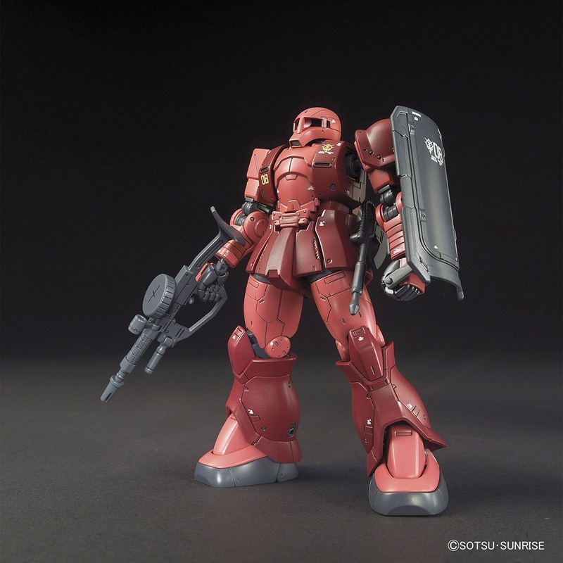 HG MS-05 Zaku I (Char Aznable) 1/144
